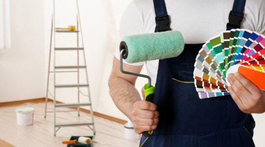 mise en peinture